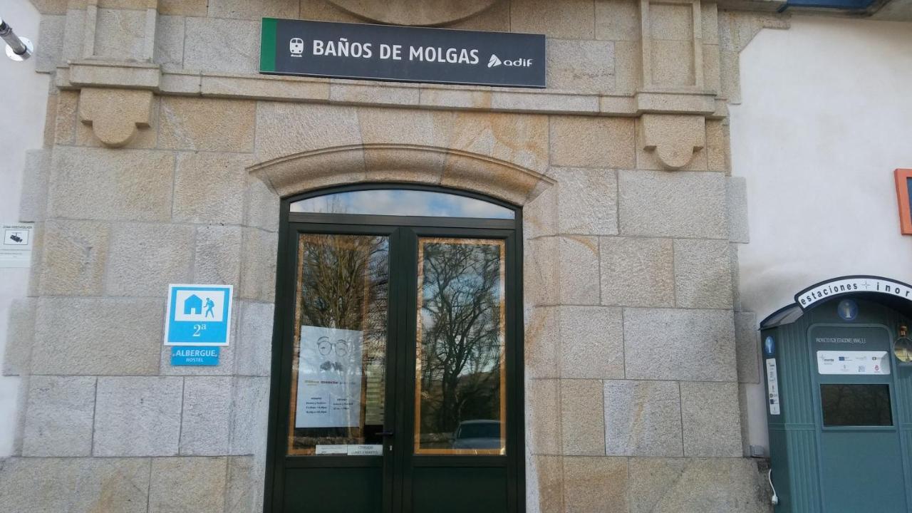 Albergue Estaciones Vivas Banos Del Molgas Eksteriør bilde